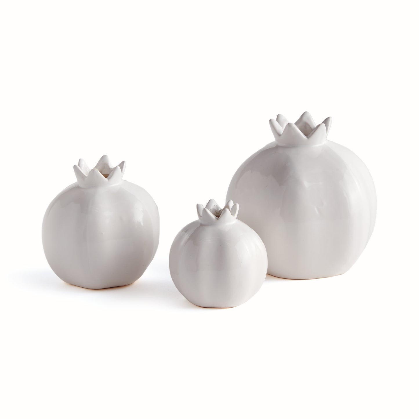 Pomegranate Bud Vases, Set Of 3