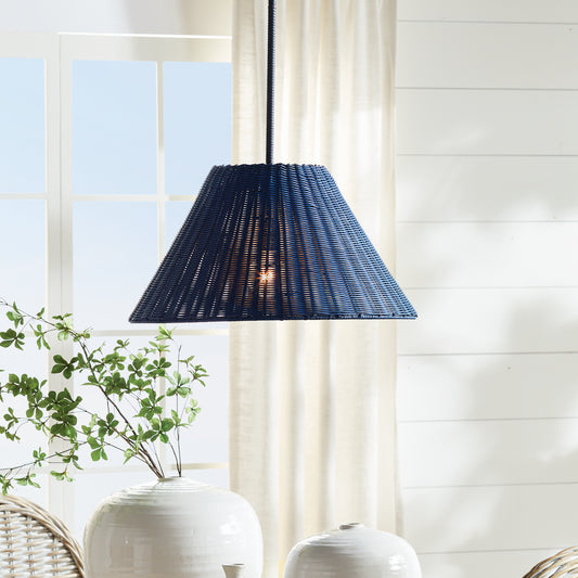 Tristan Rattan Pendant